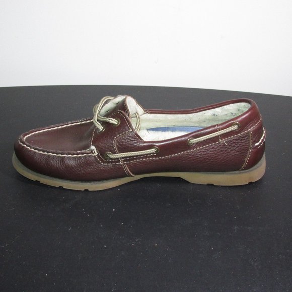 Wool-Lined Sperry Boat Shoes - Men's 9 - Picture 6 of 9